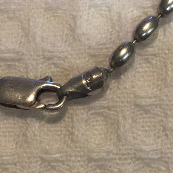 Vintage Sterling Necklace - Picture 4 of 8